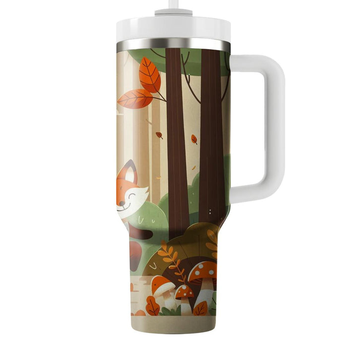 Woodland Fox  Decorative Tumblers