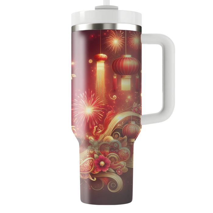 Starlight Serenade - Lunar New Year  Decorative Tumblers