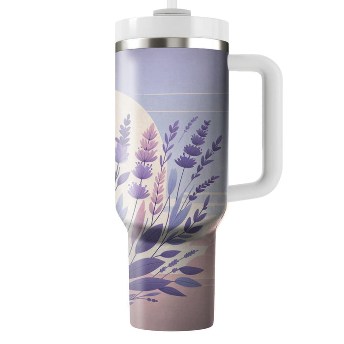 Serenity Lavender Fields  Unique Tumblers