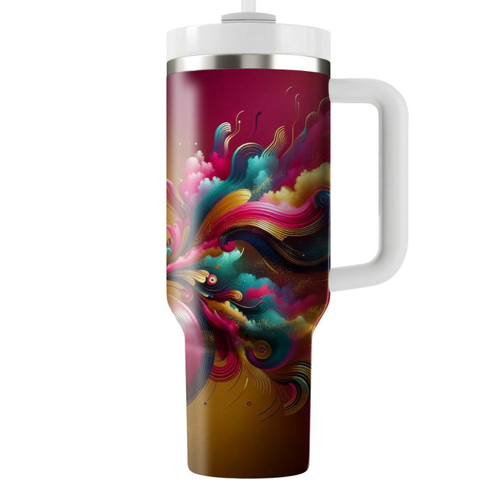 Whirling Wonders - A Celebration Of Movement  Personalized Tumblers