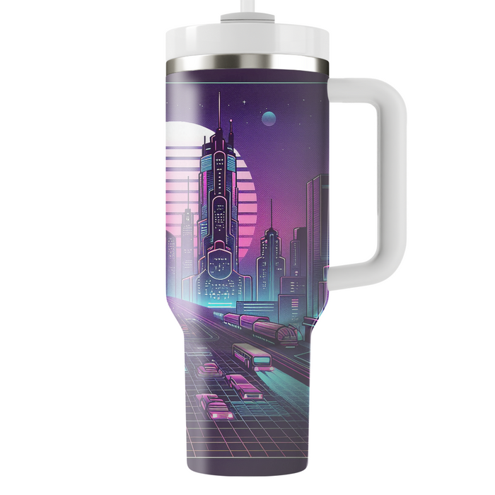 Synth City  Tumblers With Lids