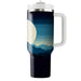 Striking Mountain Silhouette  Insulated Tumblers