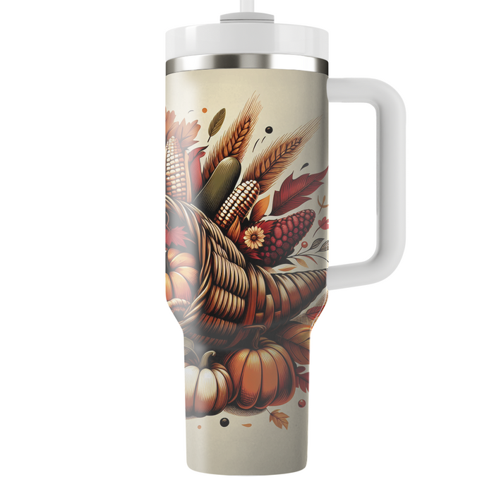 Bountiful Blessings - Thanksgiving  Decorative Tumblers