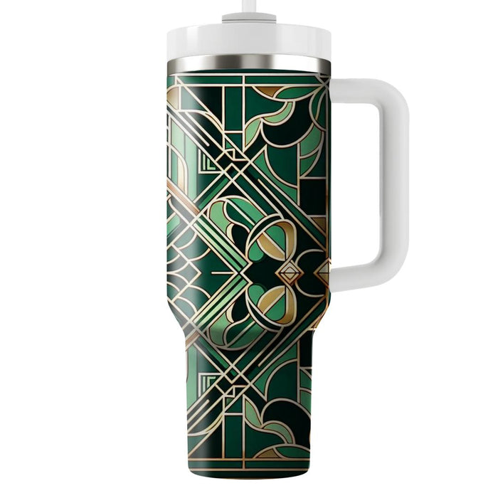 Bold Art Deco Pattern  Custom Tumblers