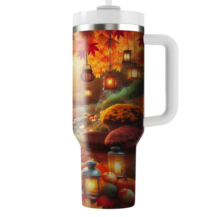 Autumn Festive Lanterns  Decorative Tumblers