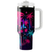 Bright Miami Nights  Tumblers With Lids