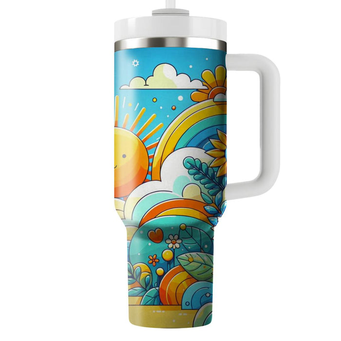 Sunny Day  Travel Tumblers