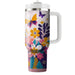 Whimsical Butterfly Blooms  Tumblers With Lids