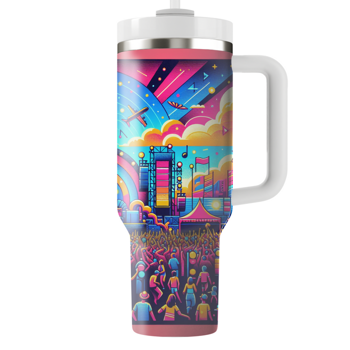 Funky Music Festival Insulated Tumblers