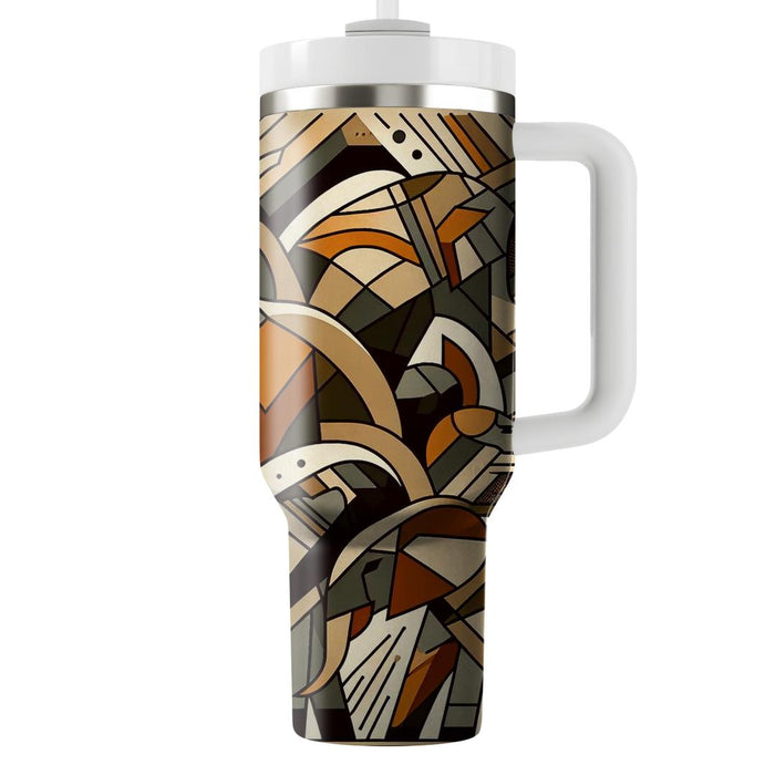 Geometric Elephant Patterns  Personalized Tumblers