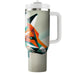 Geometric Fox Abstract  Travel Tumblers