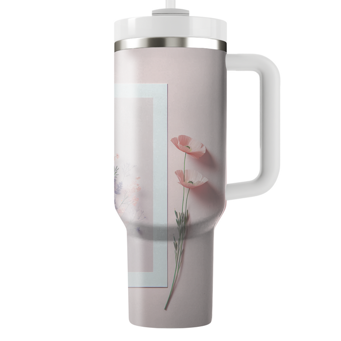 Romantic Wildflower Meadow  Travel Tumblers