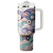 Whimsical Swirl Pattern  Travel Tumblers