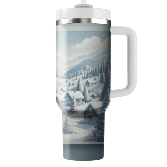 Winter Nordic Harmony  Travel Tumblers