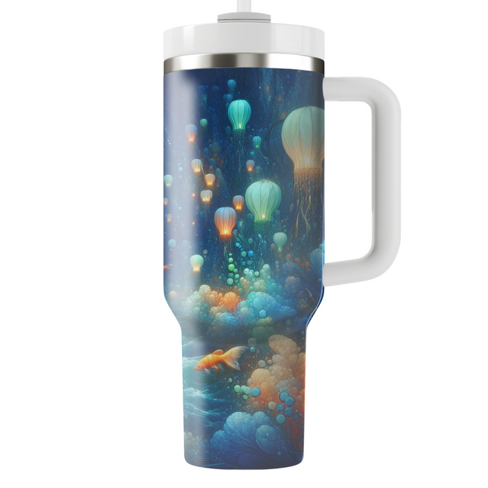 Underwater Lanterns - Aquatic Lantern Festival  Custom Tumblers