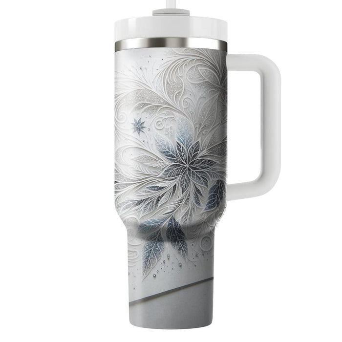 Winter's Morning Frost  Travel Tumblers