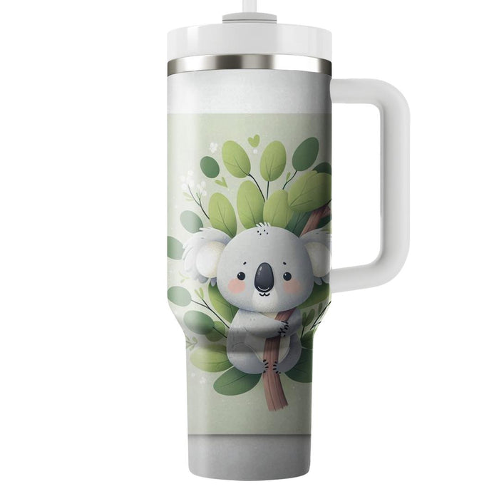 Gentle Koala Cuddle  Tumblers With Lids