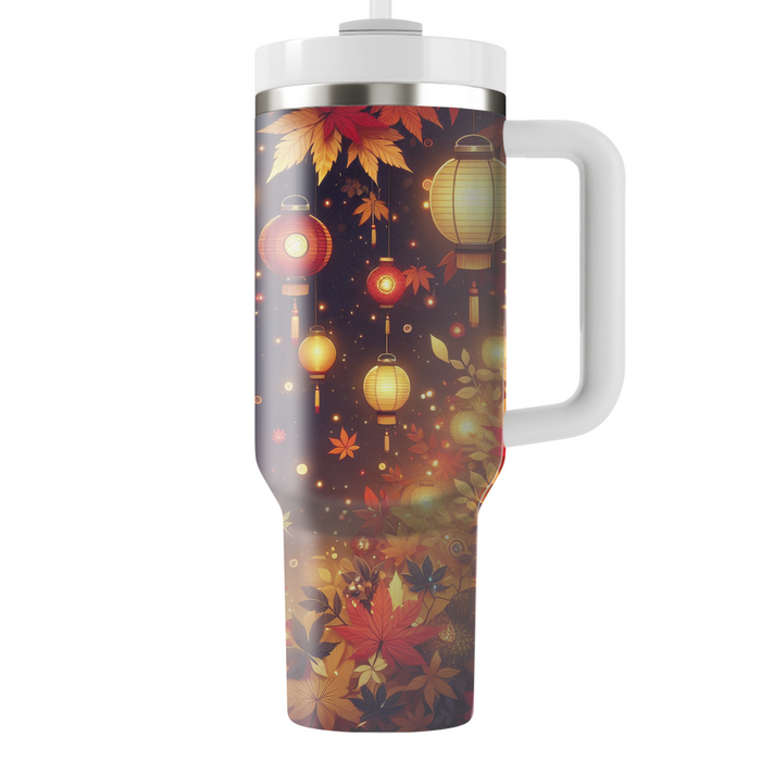 Autumn Lantern Festival  Tumbler Cups