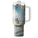 Winter Snowy Night Delight  Travel Tumblers