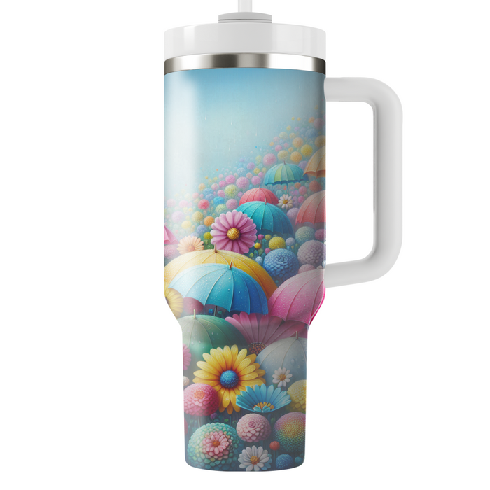 Spring Refreshing Rain  Custom Tumblers