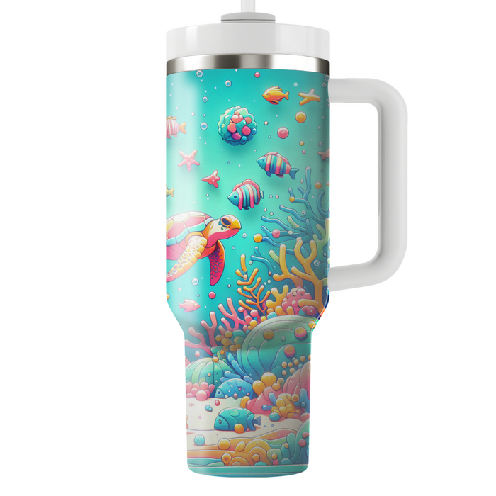 Whimsical Ocean Life  Unique Tumblers