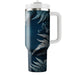 Winter Frosted Ferns  Insulated Tumblers