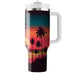 Vibrant Palm Tree Paradise  Tumbler Cups