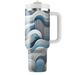 Geometric Wave Pattern  Decorative Tumblers