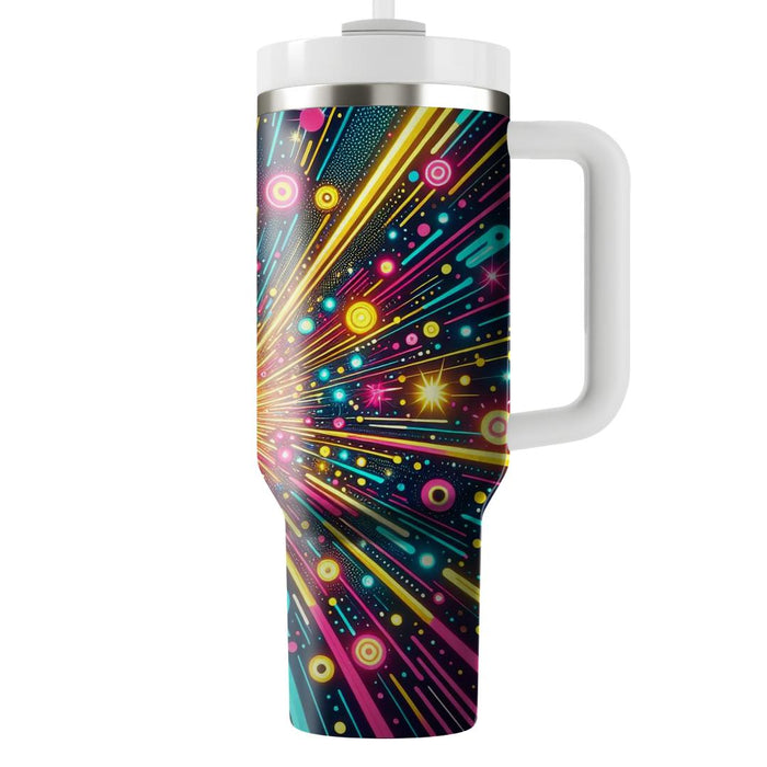 Techno Starburst  Tumbler Cups