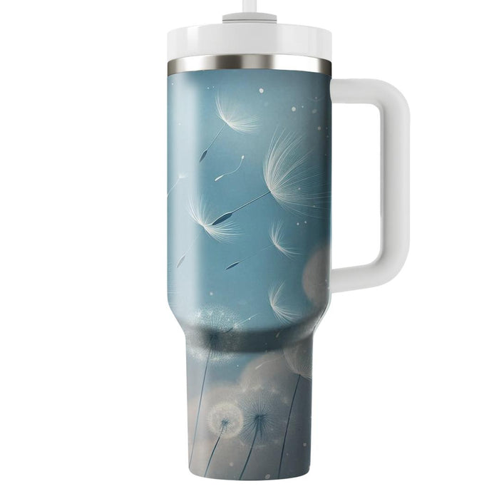 Whimsical Dandelion Dreams  Tumblers With Lids