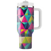 Bold Abstract Triangles  Insulated Tumblers