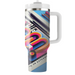 Vibrant 80s Typography Insulated Tumblers