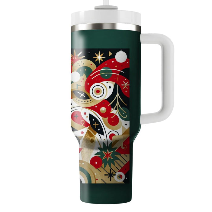 Whimsical Wonders - A Joyful Holiday  Tumbler Cups