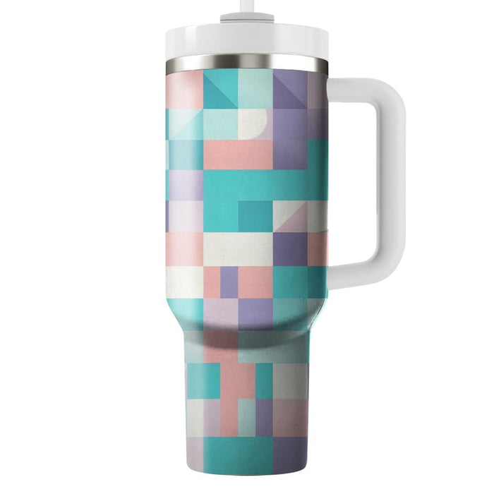 Bright Pastel Checker  Tumblers For Gifts