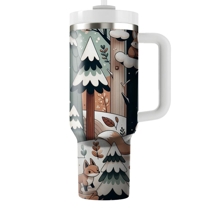 Winter Woodland Charm  Tumblers For Gifts