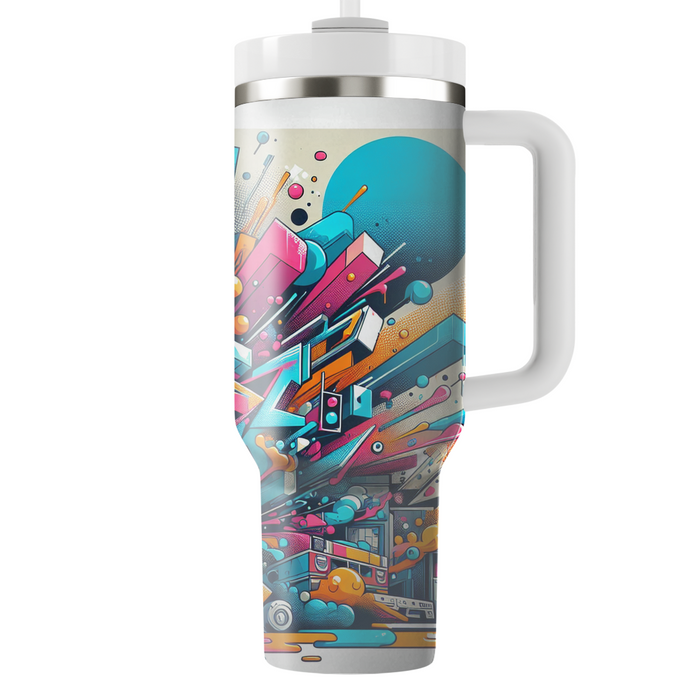 Retro 80s Graffiti  Tumblers For Gifts