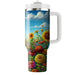 Floral Fiesta  Tumbler Cups