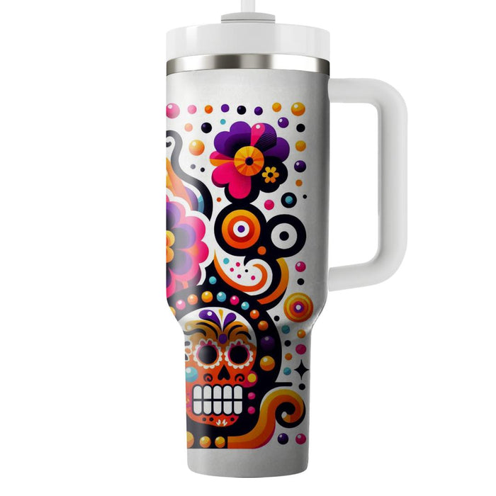 Whimsical Whispers - Día De Los Muertos  Unique Tumblers