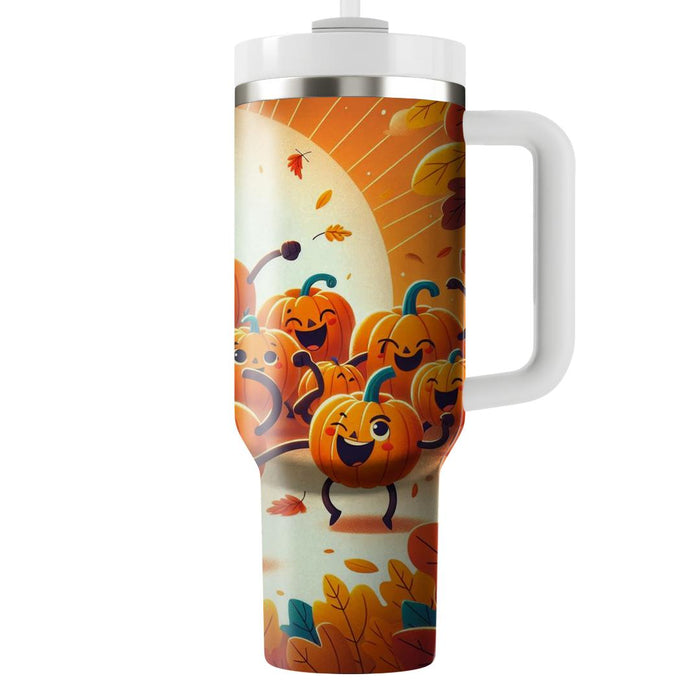 The Great Pumpkin Dance - Harvest Festival  Custom Tumblers