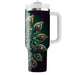 Glamorous Peacock Jewel  Decorative Tumblers