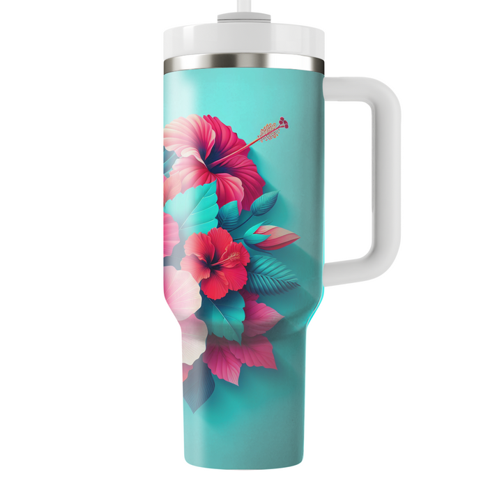 Vibrant Hibiscus Paradise  Tumblers For Gifts