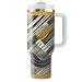 Abstract Crosshatch Patterns Decorative Tumblers