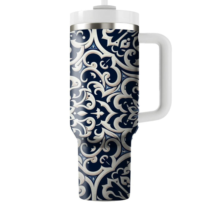 Sophisticated Moroccan Tiles  Custom Tumblers