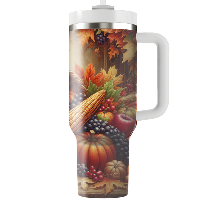 Autumn Cornucopia  Custom Tumblers