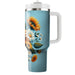 Sunshine Burst Floral  Travel Tumblers