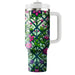 Lush Garden Trellis  Custom Tumblers