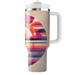 Geometric Sunset Dreams Personalized Tumblers