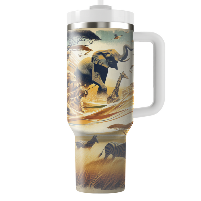 Wild Safari Adventure  Personalized Tumblers