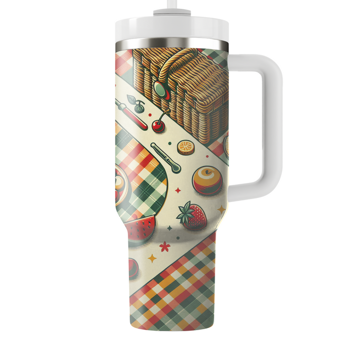 Retro Picnic Patterns  Unique Tumblers