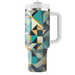 Abstract Polygonal Burst  Custom Tumblers